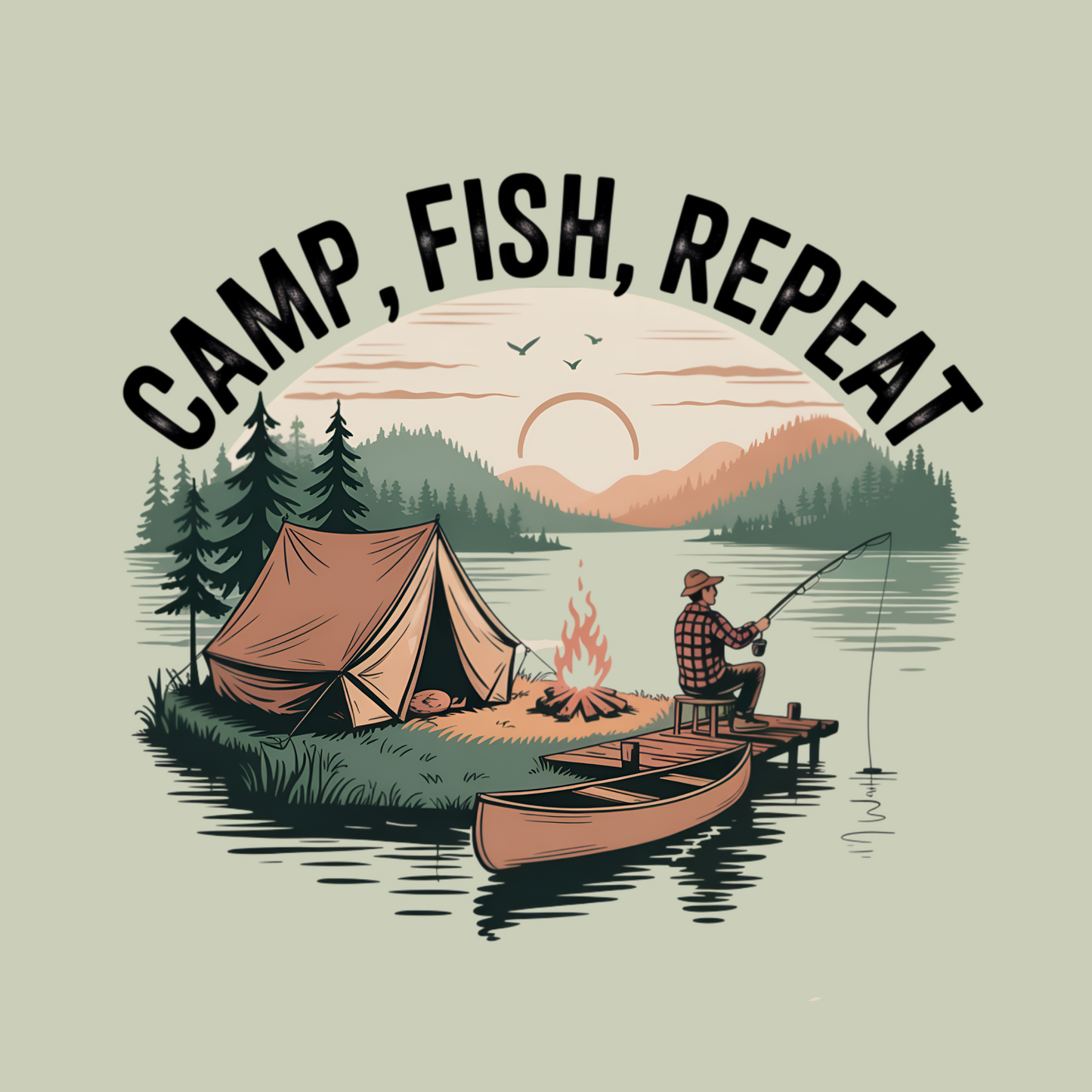 CAMP, FISH REPEAT