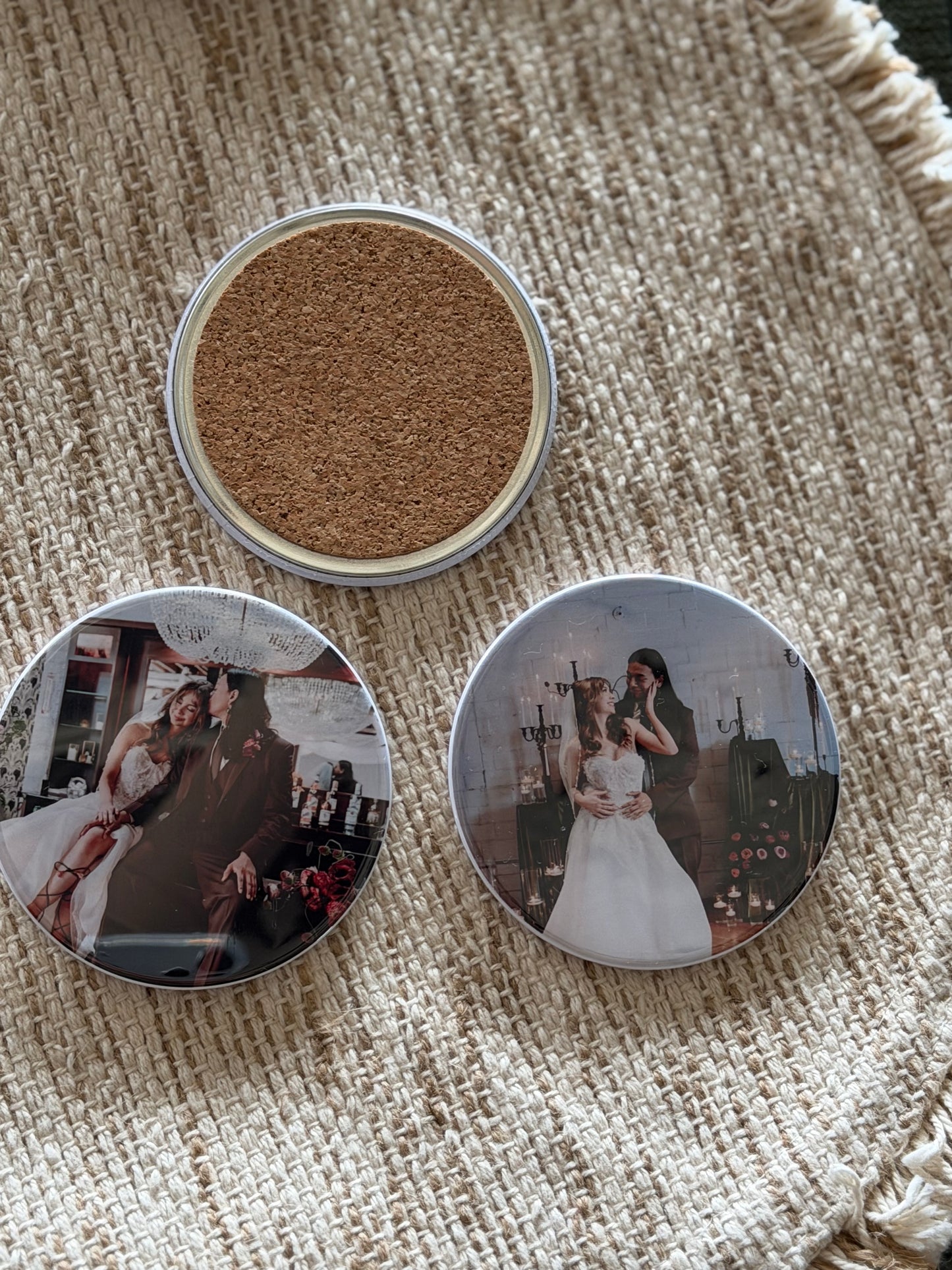 Set of 4-3.5" Custom Coasters