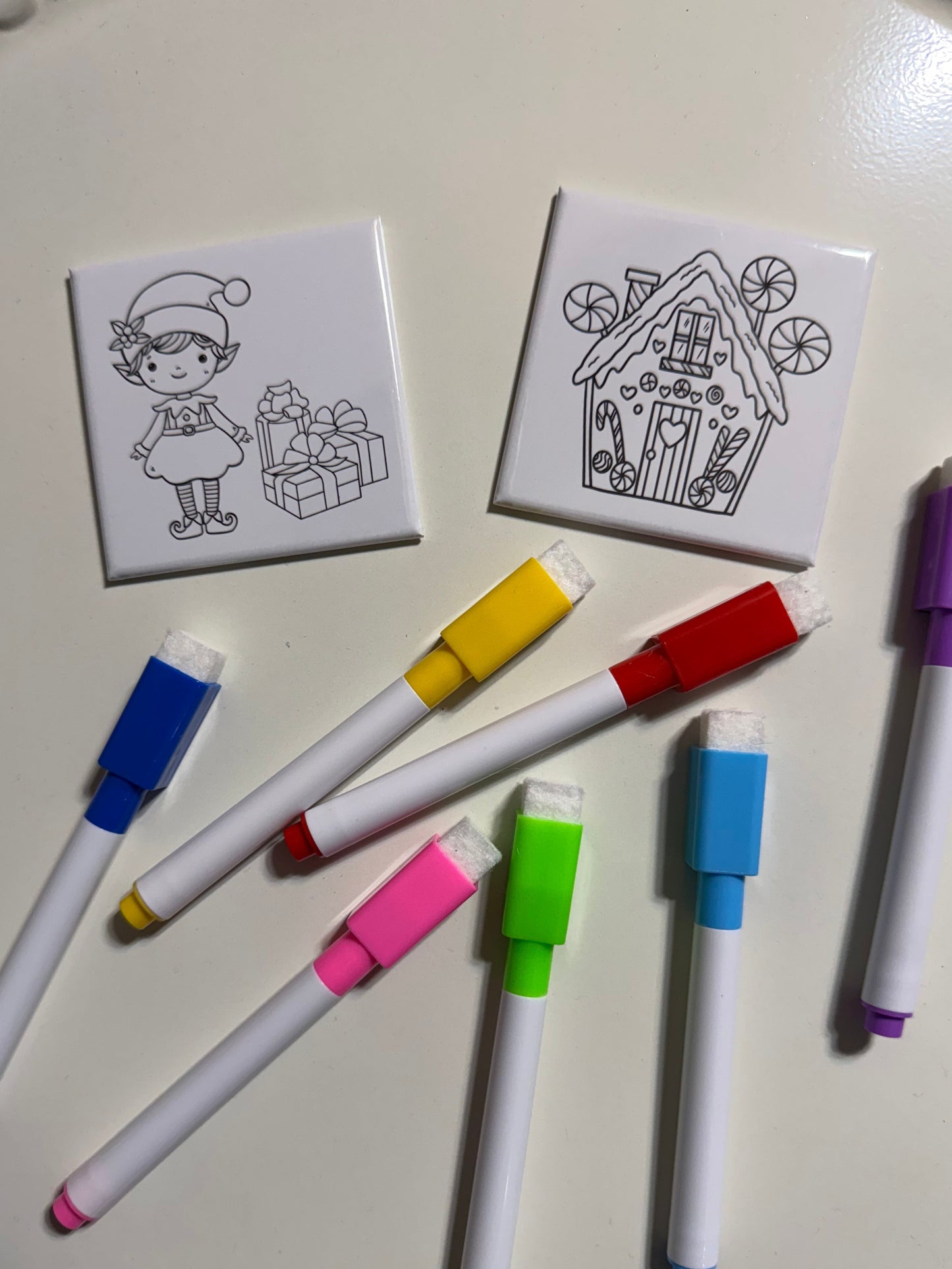 Color Me Merry Magnet Set π