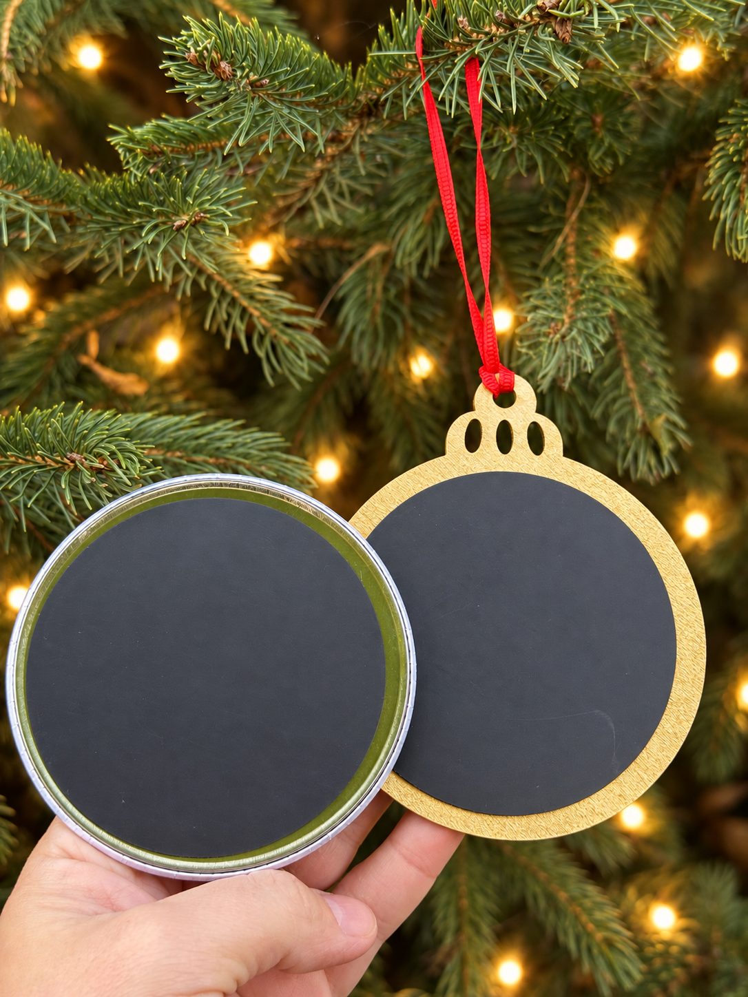 2-n-1 Photo Magnet Ornament