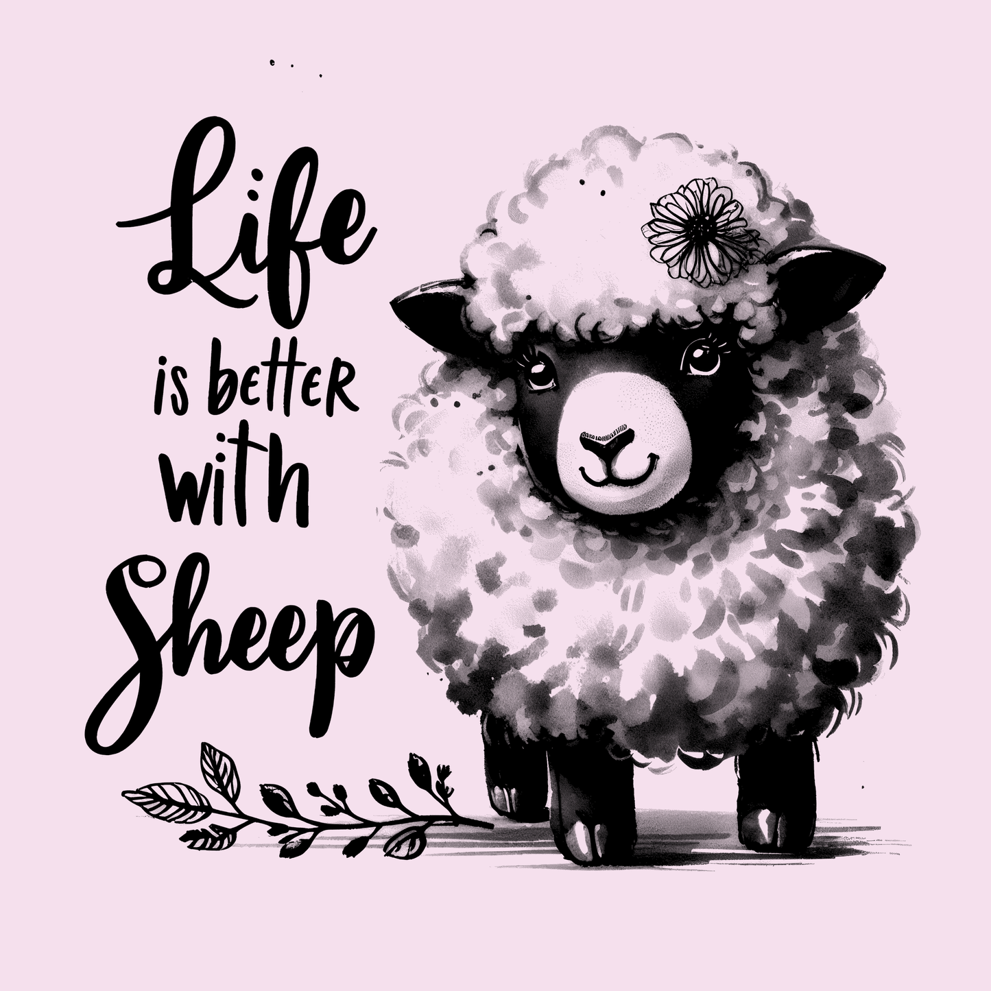 LIFE IS BETTER WITH SHEEP