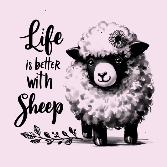 LIFE IS BETTER WITH SHEEP