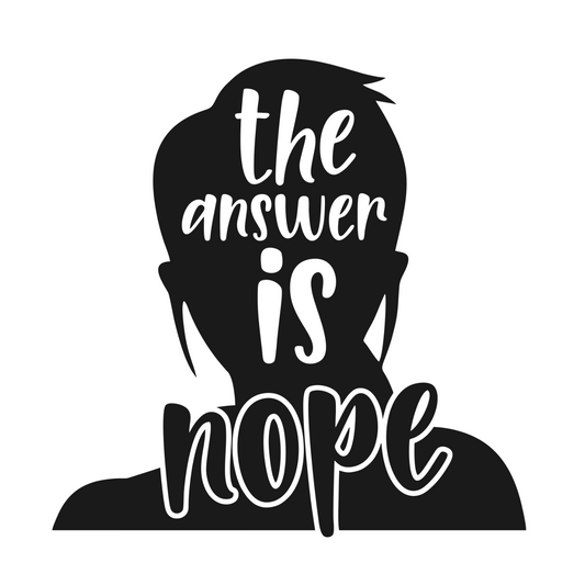 THE ANSWER IS NOPE