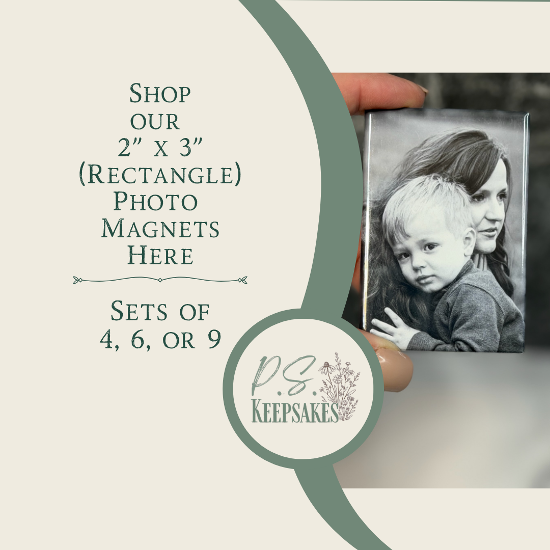 2" x 3" Custom Photo Magnet Sets