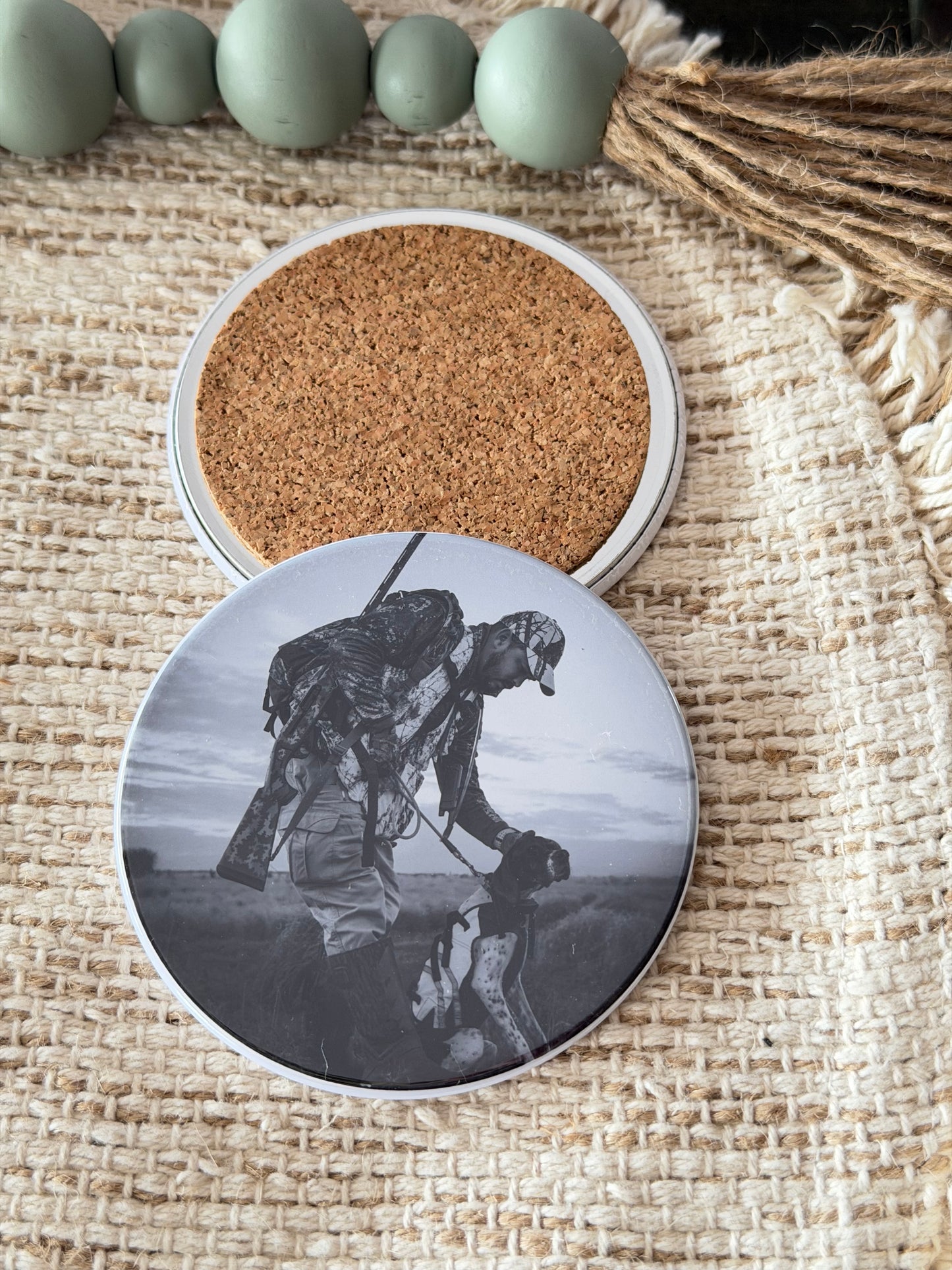 Set of 4-3.5" Custom Coasters
