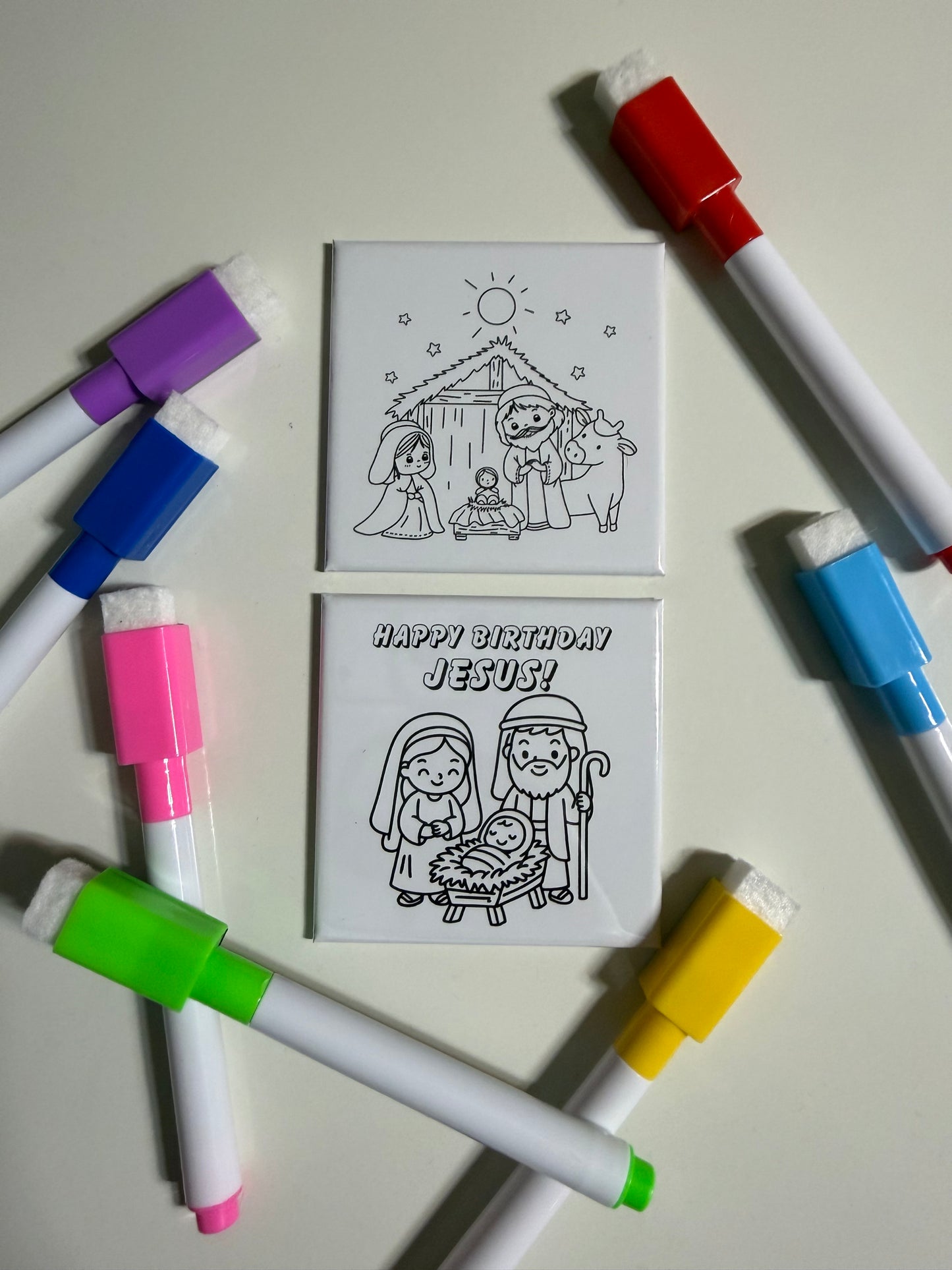 Color Me Merry Magnet Set 🌟