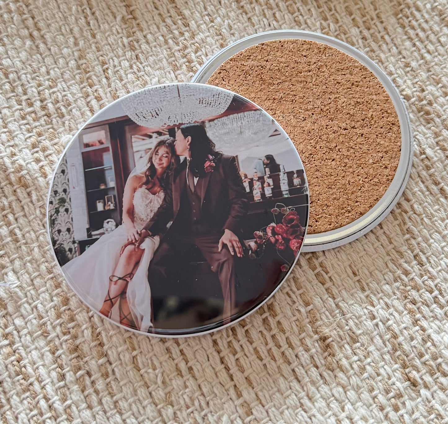 Set of 4-3.5" Custom Coasters