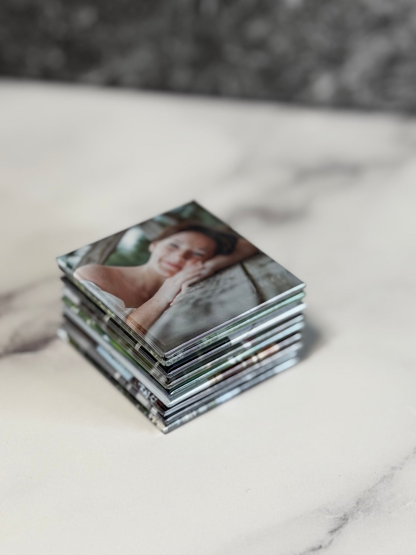 2"x2" Square Custom Photo Magnet Sets