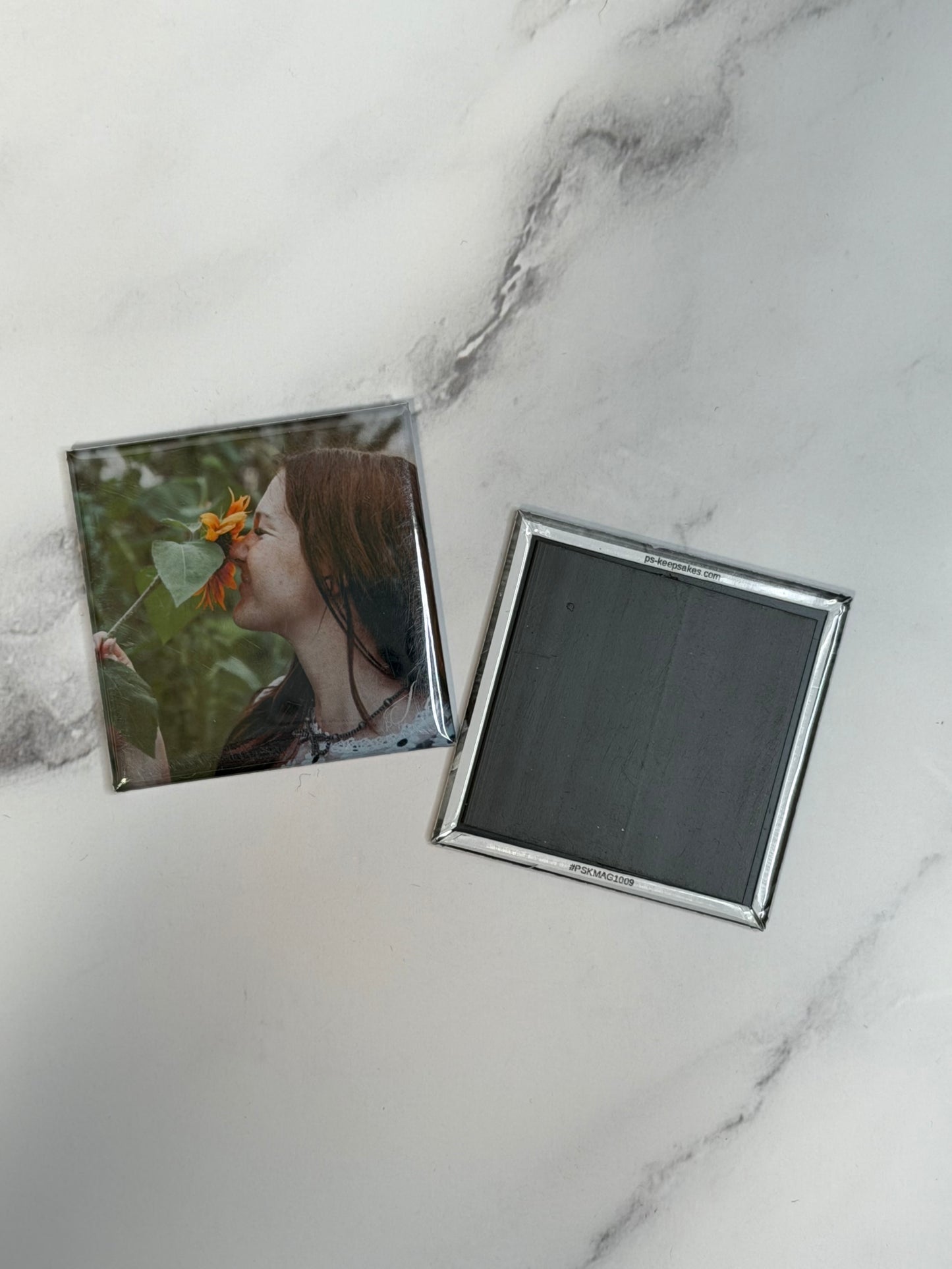 2"x2" Square Custom Photo Magnet Sets